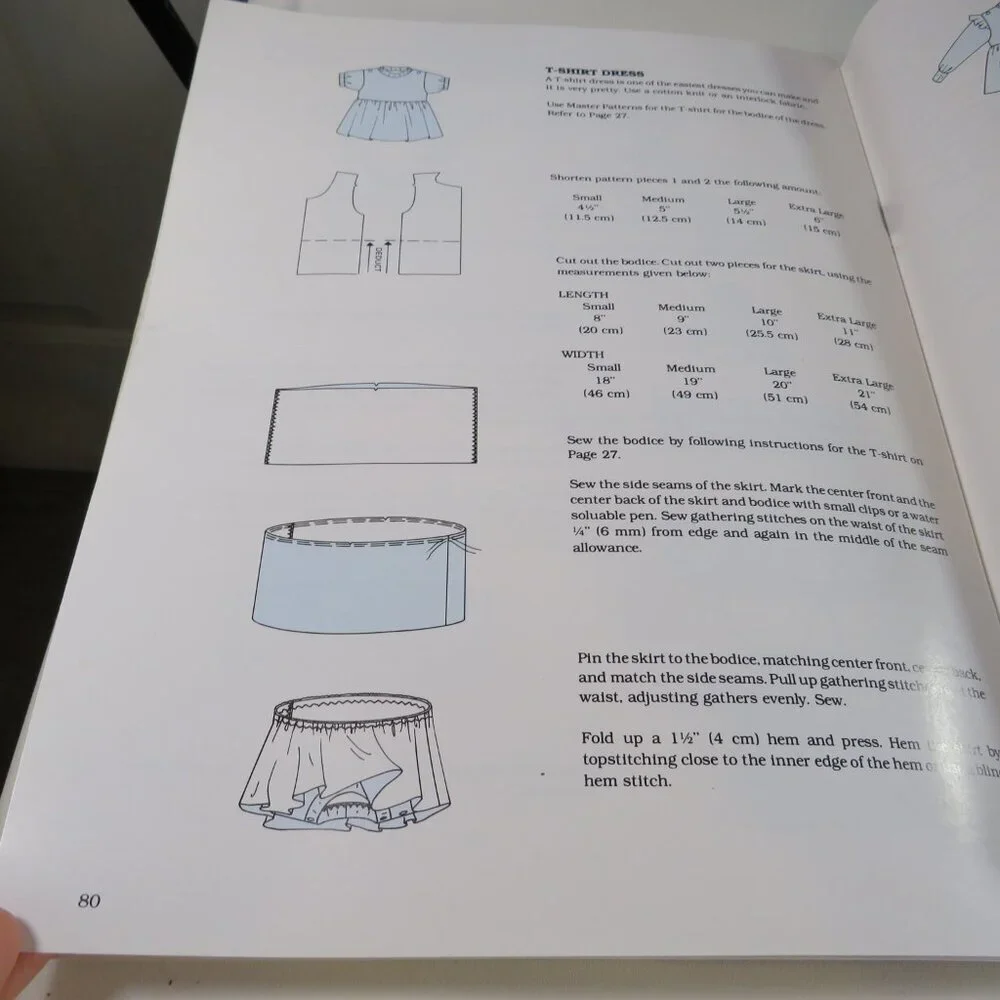 Sewing for Baby Book w Patterns  (complete, uncut) 1990